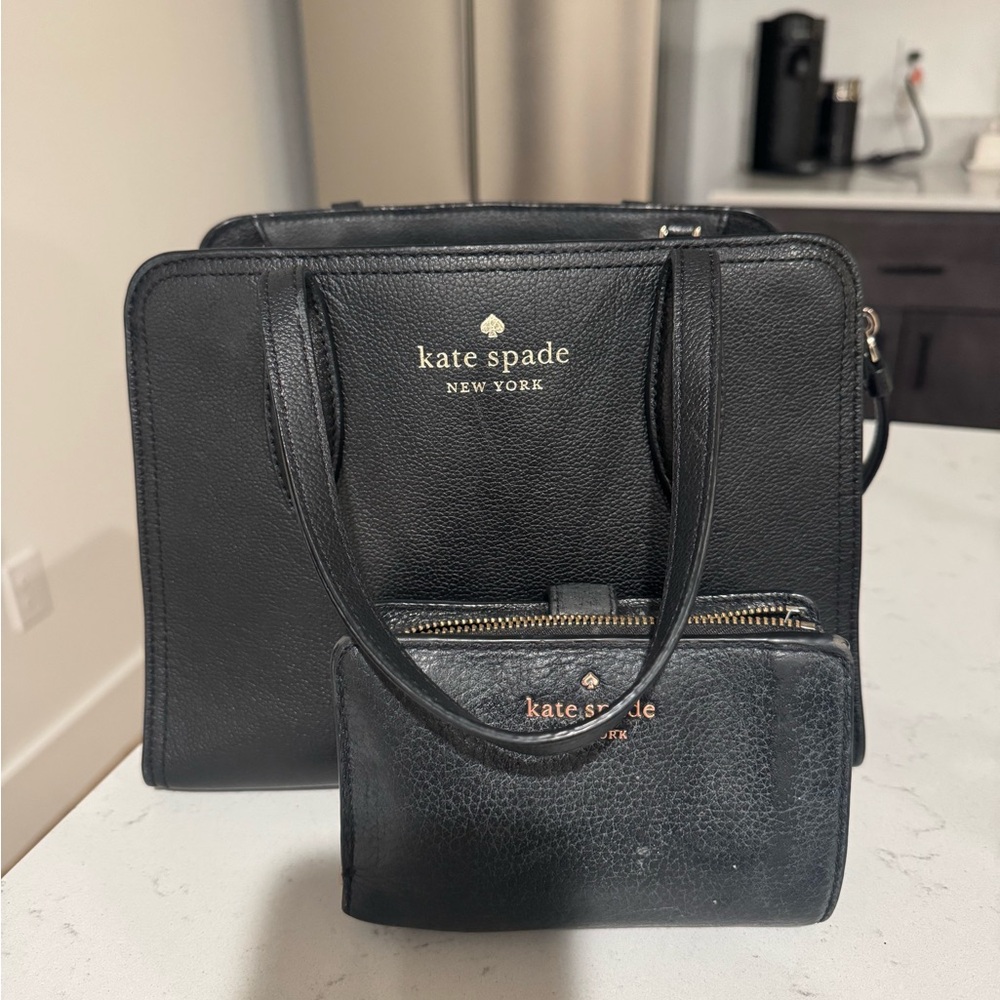 Kate spade purse and wallet both included.